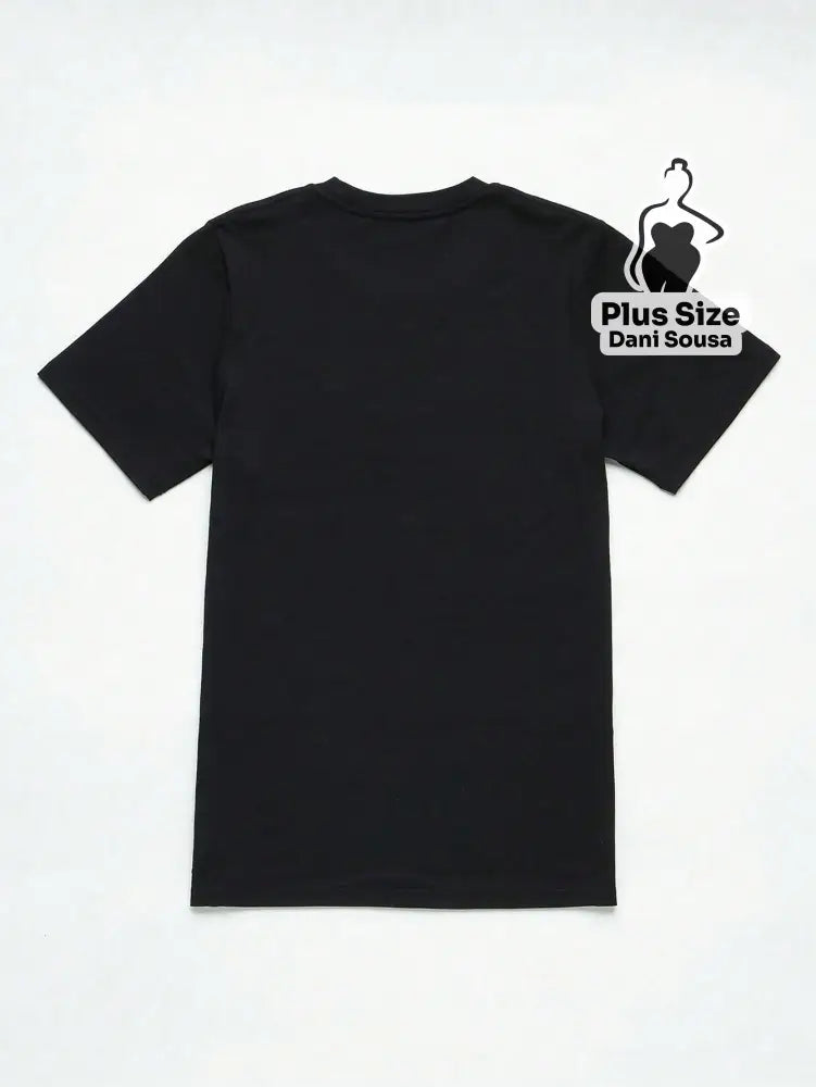 Blusa Manga Borboleta com Aplique Floral Plus Size Blusa Manga Borboleta com Aplique Floral Plus Size