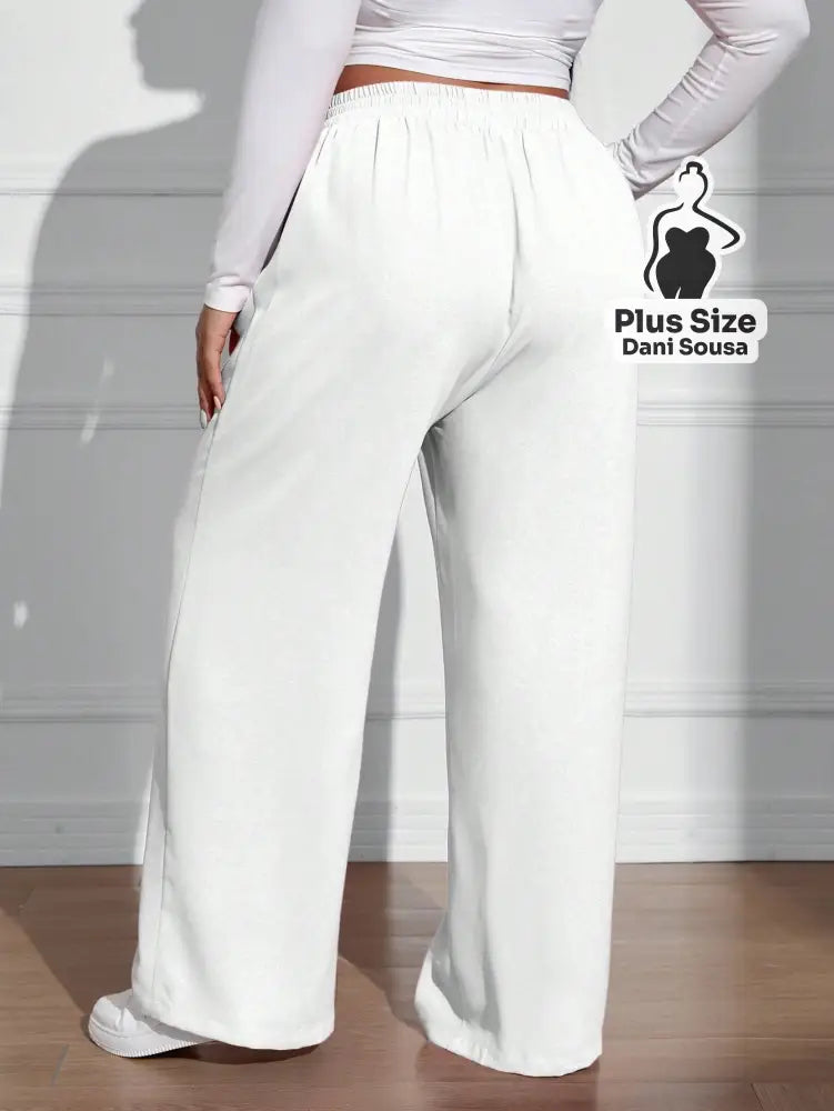 Calça Pantalona Estilo Conforto Plus Size Calça Pantalona Estilo Conforto Plus Size