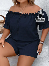 Conjunto Ombro a Ombro com Shorts Plus Size Conjunto Ombro a Ombro com Shorts Plus Size